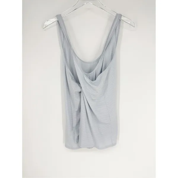 Athleta‎ Lightweight Strappy Back Tank Top Women's L Blue Activewear Workout - Image 3