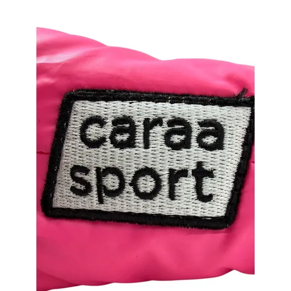 Caraa Sport Fractus Orange Pink Quilted Shoulder Bag Purse - Image 7