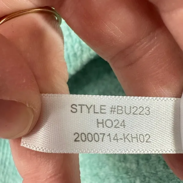 J. Crew Mint Green Wool Blend Extra-Soft Crewneck Sweater Minimalist Size Medium - Image 7