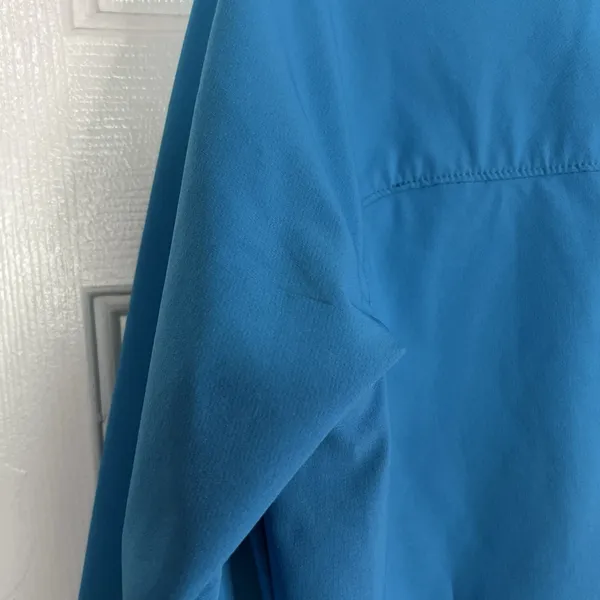 Marmot M3 Softshell Women’s Tempo Light Blue Jacket Sz M Water Repel Breathable - Image 6