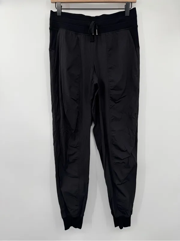Lululemon Dance Studio Jogger 29 Black Women Size 6 Swift Pants W5BPJS - Image 3