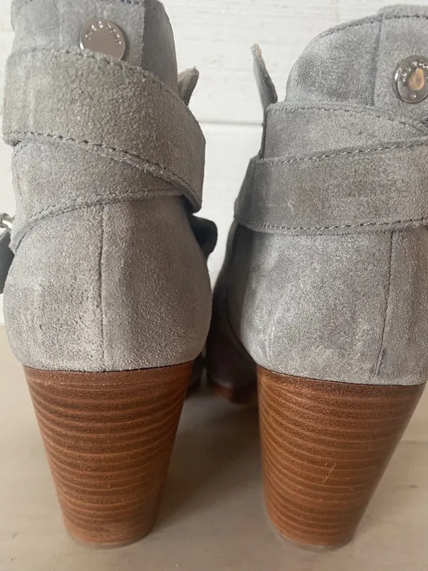 Rag & Bone New York Harrow Women’s Suede Ankle Boots Size 7.5 Made in Italy - Image 14