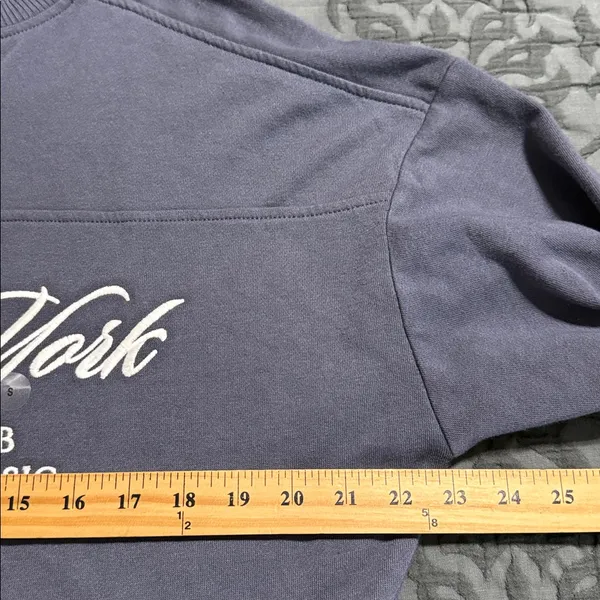 Aeropostale size small New York Racquet Club Quarter-Zip Sweatshirt relaxed fit - Image 6