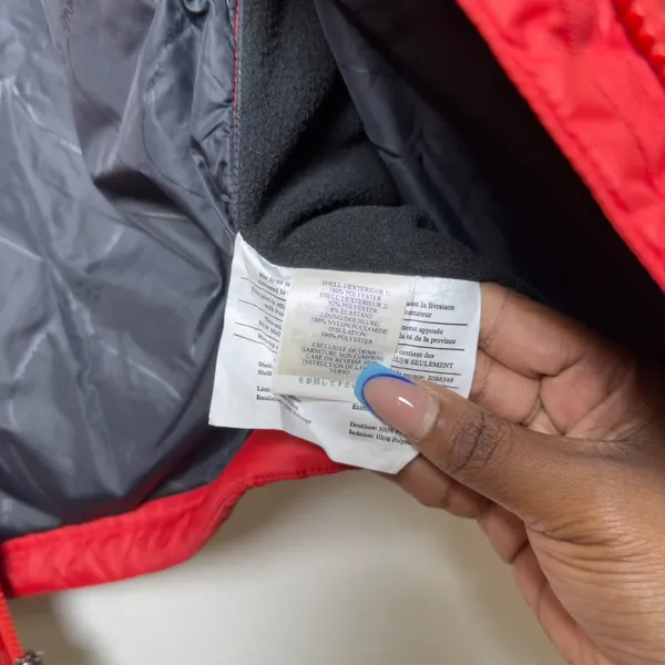 Marmot Women Polyester Vest Large Red Quilted‎ Full Zip Puffer Sleeveless Jacket - Image 6