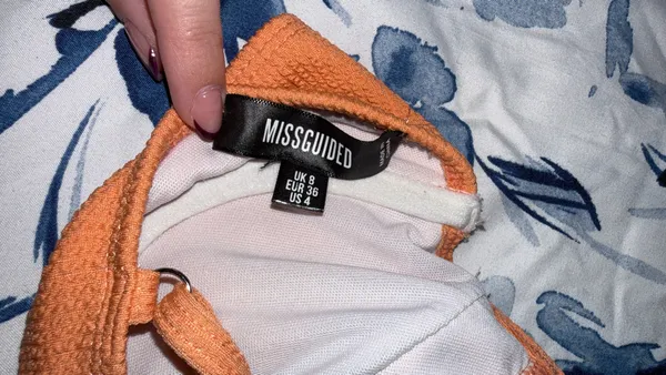Missguided Orange Bikini - Image 3
