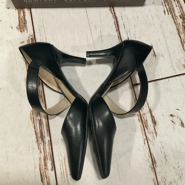 LIFE STRIDE SOFT SYSTEM SUKI BLACK CROSS‎ STRAP PUMPS - Image 7