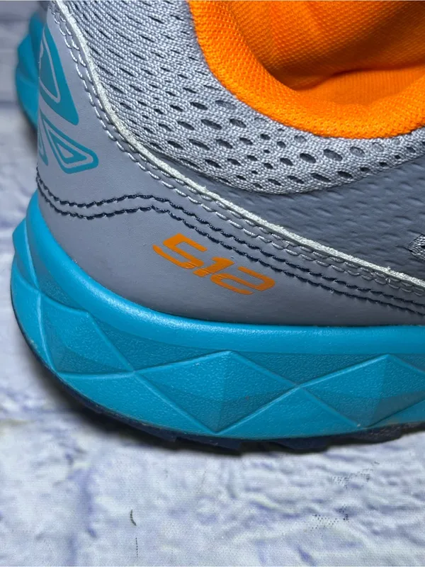 New Balance 512 Running Shoes Womens Size 8.5 Sneakers Teal Blue Orange - Image 7