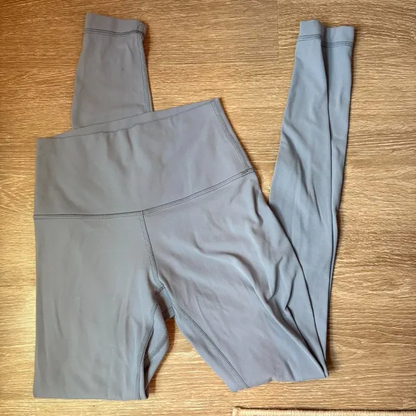 lululemon Align Nulu Leggings Light Blue 4 28" - Image 5