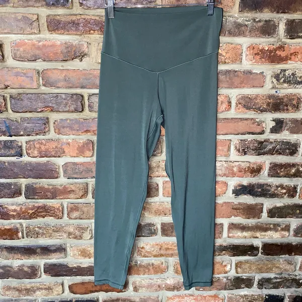 Offline by Aerie Olive Daze Green 7/8 Hi-Rise Leggings Women's Size Large - Image 2