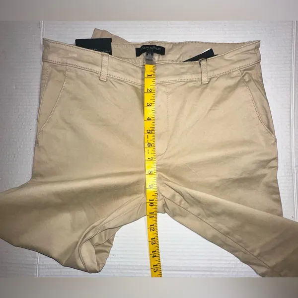 Banana Republic Pants Women Size 8S Skinny Khaki Ankle Mid-Rise Tan Workwear NWT - Image 7
