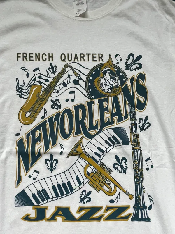 New Orleans Shirt White - Image 2