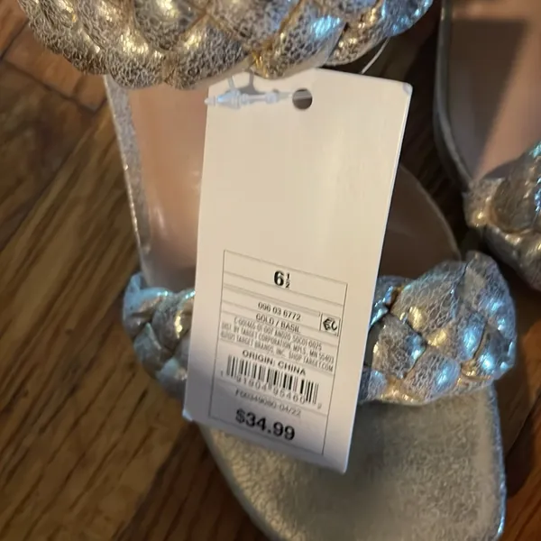 End of Summer Sale-A New Day Stacey Metallic Mule - Image 2