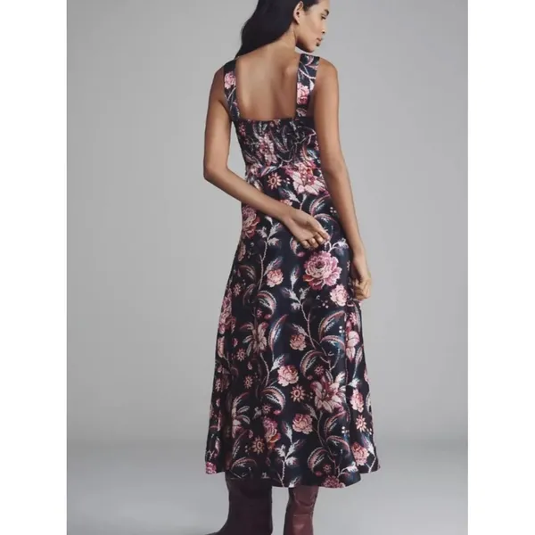 Anthropologie Maeve Jocelyn Sleeveless Slip Midi Dress - Image 3