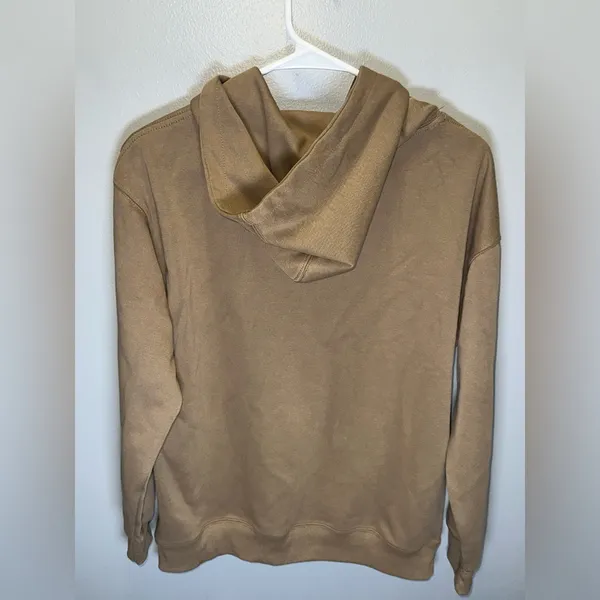 Taylor Swift The Tortured Poets Department Pullover Hoodie‎ Beige Size Large - Image 3