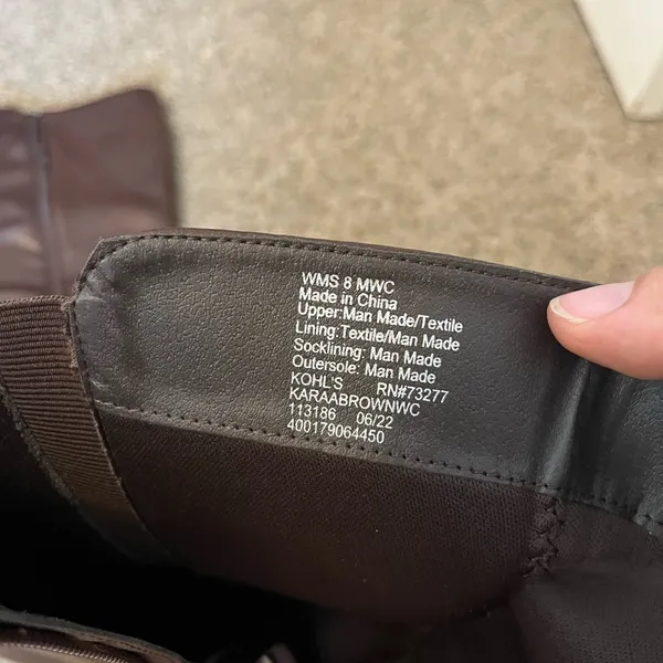 Women's Brown Riding Boots Size undefined - Image 4