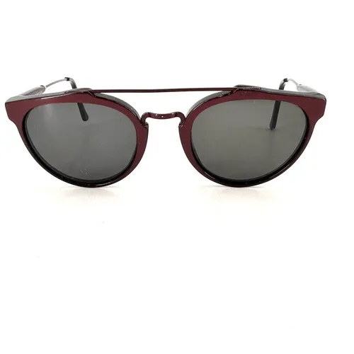 Retrosuperfuture Sunglasses Women Burgundy Double‎ Bridge Italian Retro Modern - Image 2