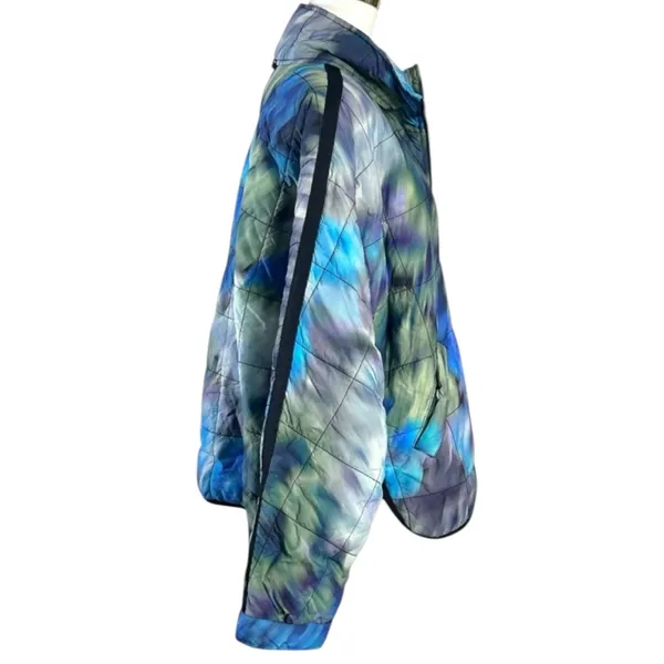 Free People Pippa Printed Packable Puffer Jacket in Blurry Flower Combo Size XL - Image 6