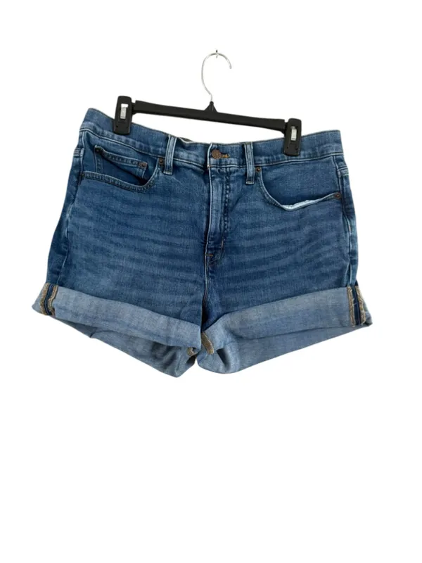 Women's Blue Denim Jean Shorts Size 31 - Image 9