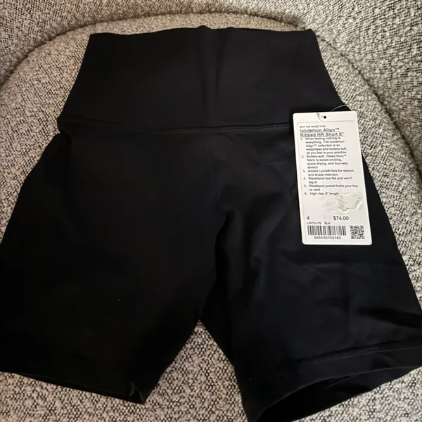 NWT LULULEMON - Align™ High-Rise Ribbed Short 6" - $74 - Size 4 - Image 7