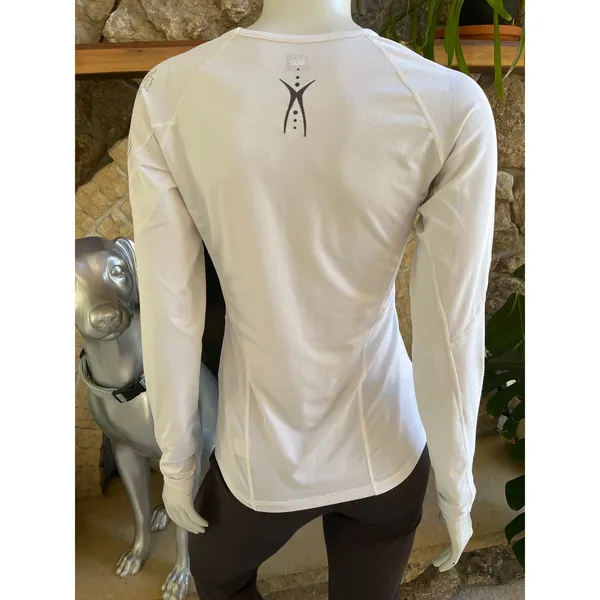 REI White Long Sleeve Athletic Shirt Women's Size XS - Image 5