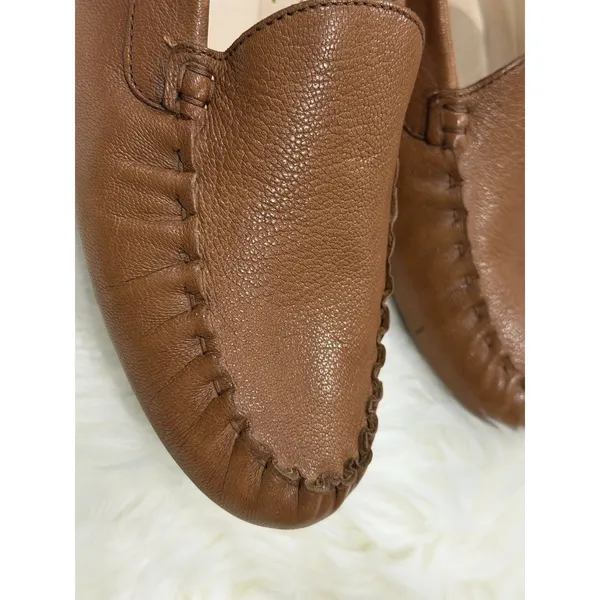 Cole Haan Women 10B Evelyn Driver Flat Leather Driving Moccasin Loafers Slip On - Image 6