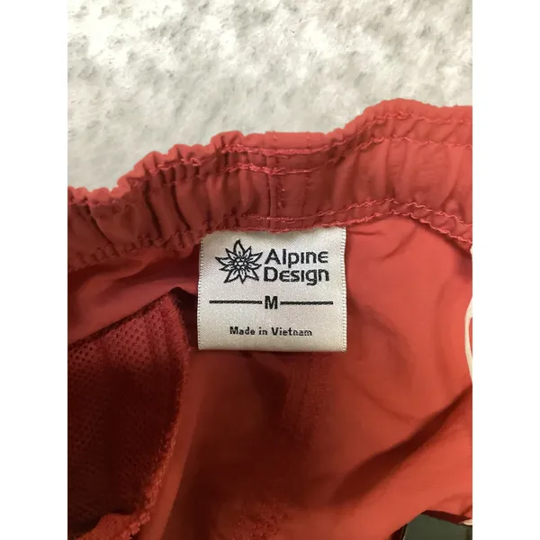 Alpine Design Womens 3 Inch Pull On Shorts Antique Rosewood ADW24803 Size M NWT - Image 4
