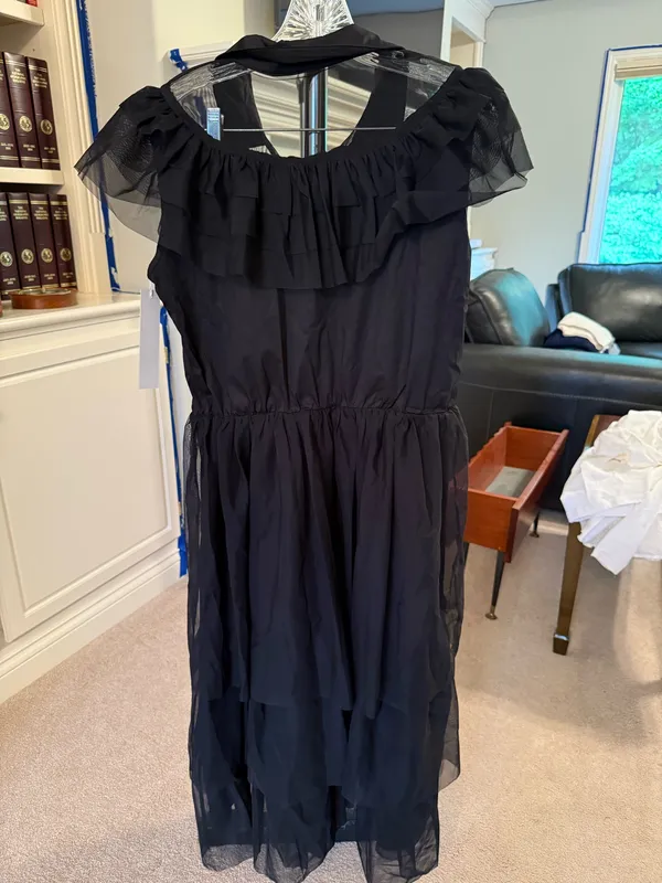 Wednesday Adams Raven Dance Costume Dress - Image 2
