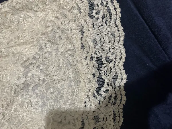 Vintage white lace dress - Image 4