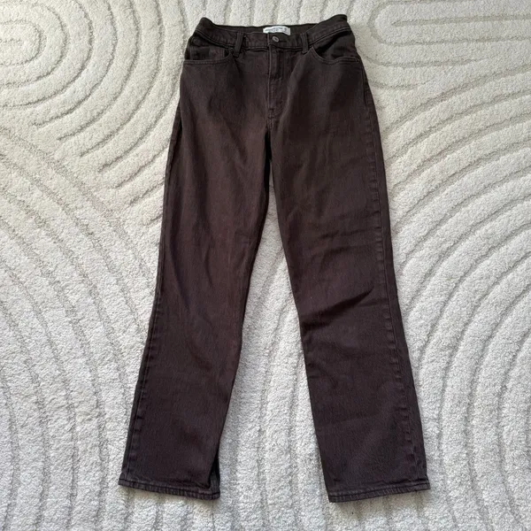Abercrombie & Fitch The 90s Straight Ultra High Rise Size 2 - Image 4