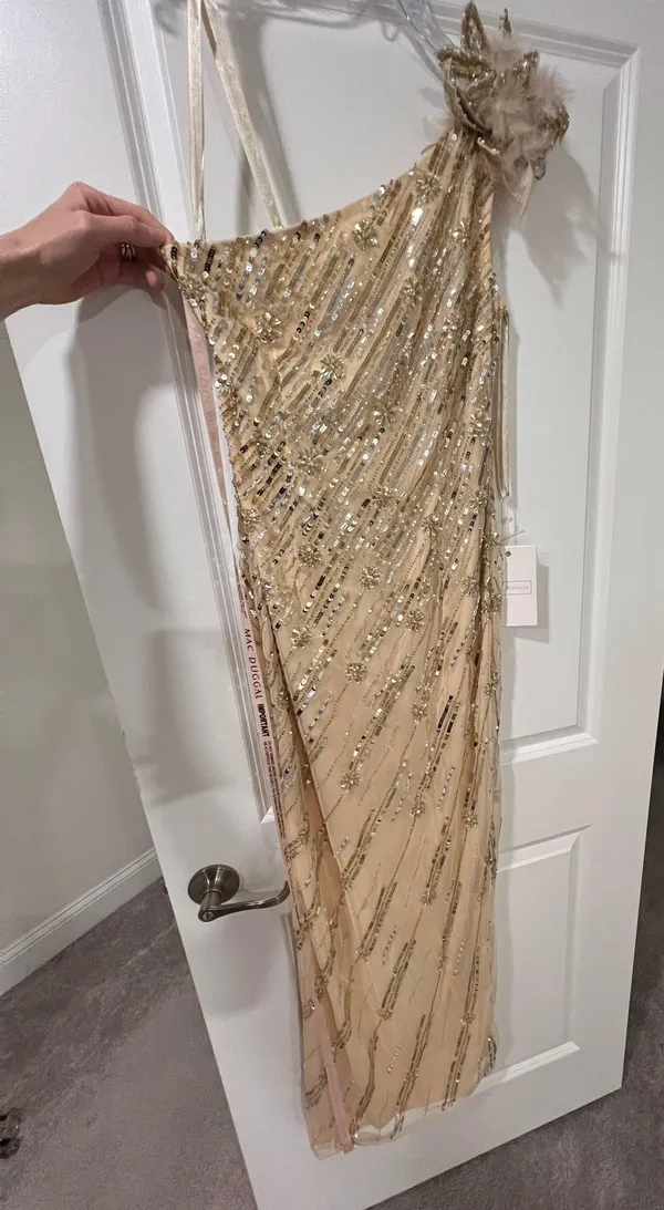 Mac Duggal Sequins Dress - Image 3