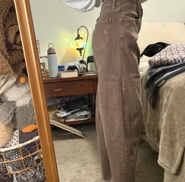 Just Black Denim Jeans Brown - Image 2