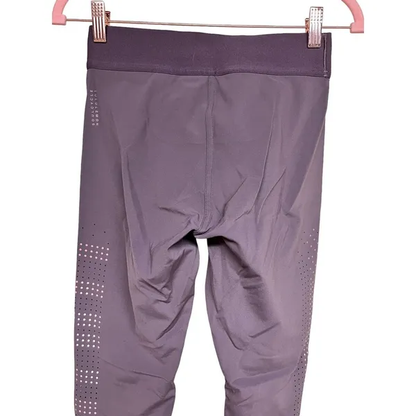 Lululemon Ride & Reflect Tight 28" *Lululemon‎ X SoulCycle Purple Taupe Size 8 - Image 4