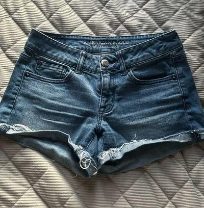 American Eagle Outfitters Jean Shorts Stretch - Image 2