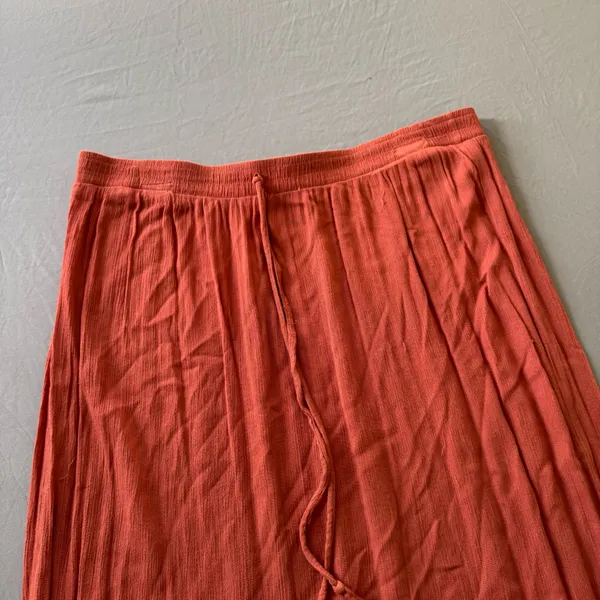 Crepe Tiered Maxi Skirt - Image 3