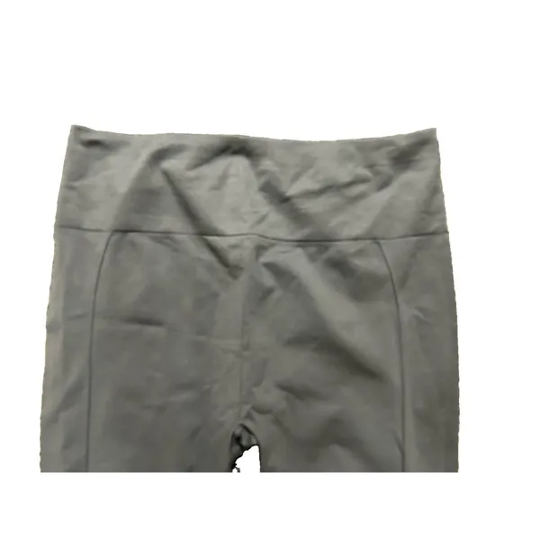 Fabletics Womens Large Gray High Rise Cropped Leggings Mesh Sides Activewear Gym - Image 2