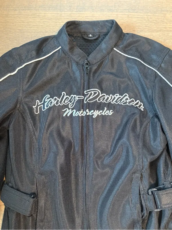 Harley-Davidson Women's Jacket Black Riding Jacket Size Small - Image 2
