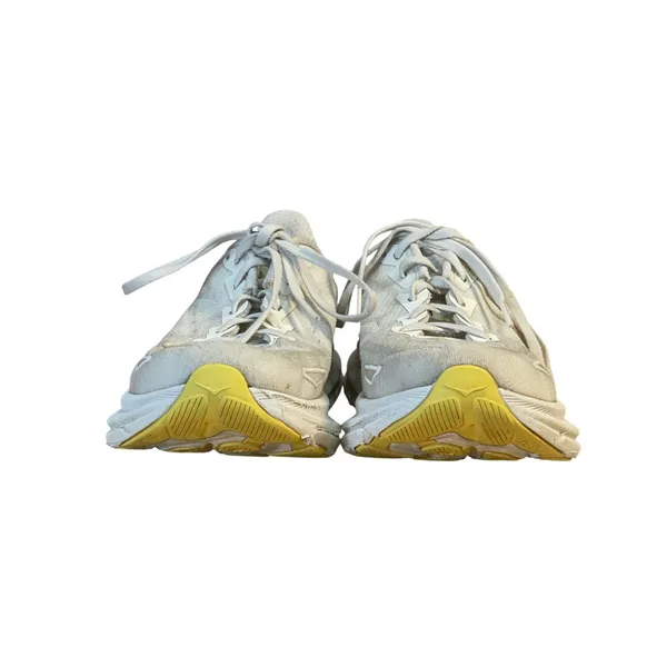 Hoka One One Clifton 9 Women's White Cosmic Gray Athletic Running Shoes 7.5B - Image 2