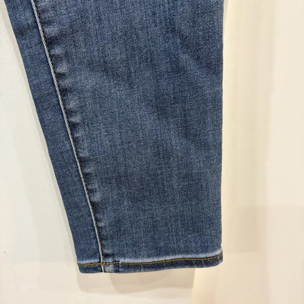 J Crew Toothpick Skinny Ankle Denim Jeans Size 27 Waist Mid Rise - Image 3