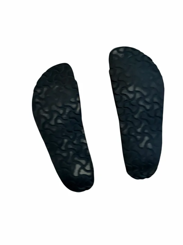 Birkenstock Black Buckle Slide Sandals Size 38 - Image 5