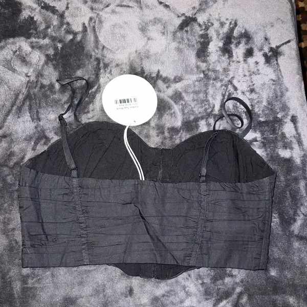 Princess Polly Caitlin Top in Black Size 6 New with tag - Image 11