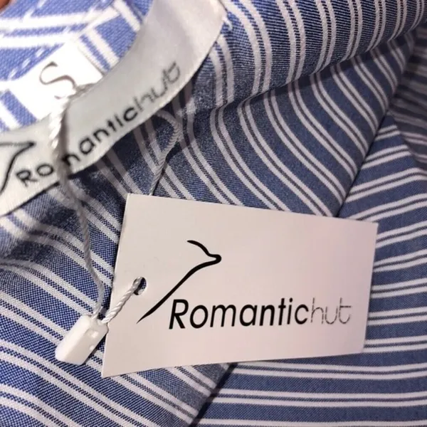 Romantic Hut dress Blue - Image 5