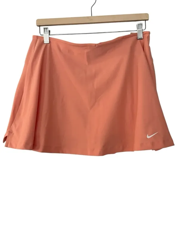 NIKE Women’s Dri Fit Victory Flouncy 13” Tennis Skort Apricot Agate Size L NEW - Image 6
