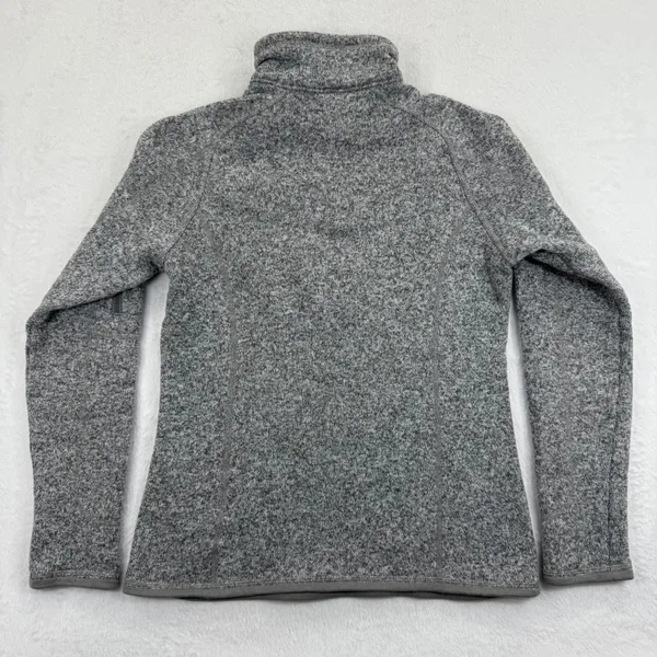 Patagonia Better Sweater Gray Pullover Small RCP‎ Advisors Logo Quarter Zip - Image 9