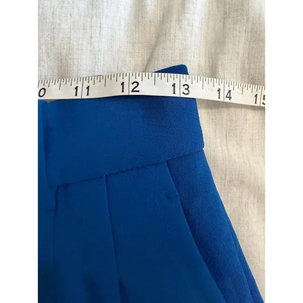 Wilfred Aritzia The Effortless Pant 2 Blue Crepette Pleated Wide Leg - Image 6
