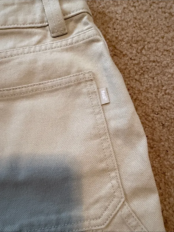 Aritzia TNC Cream Cargo Pants - Image 6
