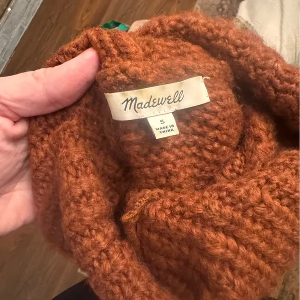 MADEWELL Sommervelle Modern Cable‎ Turtleneck Sweater - Image 6