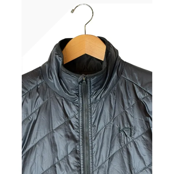 Kari Traa Eva Vest Women XL Black Quilted Hybrid Full Zip Gorpcore Hiking - Image 3