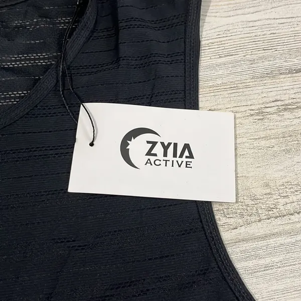 Zyia Active Black Luxe Muscle Tank XXXL. NWT - Image 4