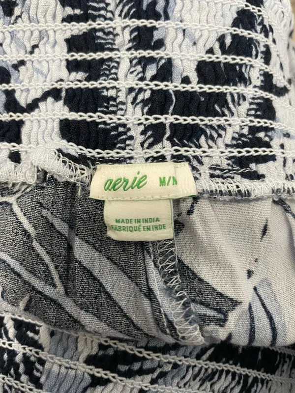 Aerie Floral Flowy Pants - Image 3