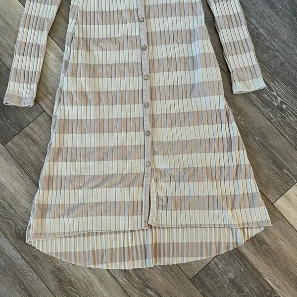 By Together Striped Long Sleeve Maxi Dress - Image 3